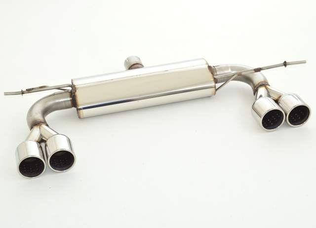 Duplex Sportendschalldämpfer Audi A3 8P Sportback