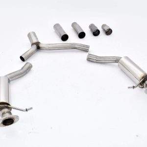 76mm Duplex-Sportendschalldämpfer Audi A5 B8