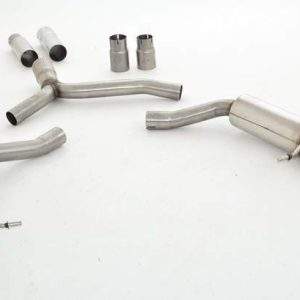 76mm Duplex-Sportendschalldämpfer Edelstahl