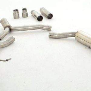 76mm Duplex-Sportendschalldämpfer Audi A5 B8 Sportback Frontantrieb und Quattro