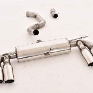 Duplex Sportendschalldämpfer Audi Q3 8U Frontantrieb