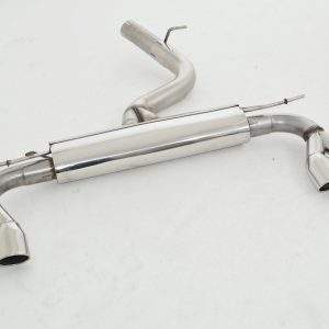 76mm Duplex-Sportendschalldämpfer Audi A3 8V 3-Türer Quattro