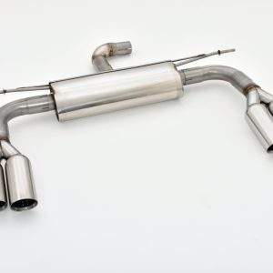 Duplex Sportendschalldämpfer Audi A3 8V Limousine Quattro