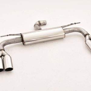 Duplex Sportendschalldämpfer Audi A3 8V Limousine Quattro