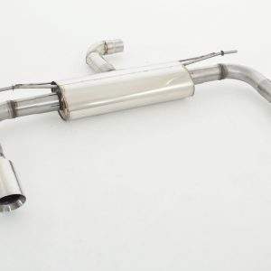 Duplex Sportendschalldämpfer Audi A3 8V Limousine Quattro