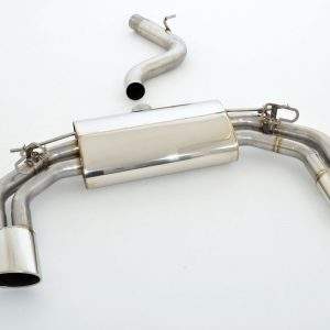 76mm Duplex-Sportendschalldämpfer mit originaler Klappensteuerung