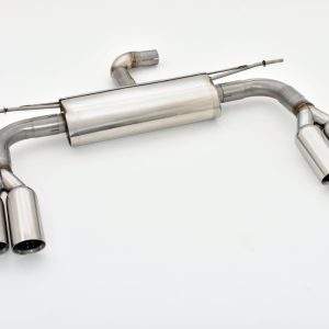 Duplex Sportendschalldämpfer Audi A3 8V Cabrio Quattro