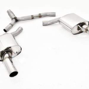 76mm Duplex-Sportendschalldämpfer Audi A6 4G Limousine und Avant Frontantrieb