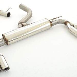 76mm Duplex-Sportendschalldämpfer Audi A3 8V Sportback Quattro