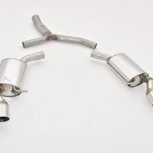 76mm Duplex-Sportendschalldämpfer Audi A5 B9 (F5/B8) Coupe und Cabrio Quattro