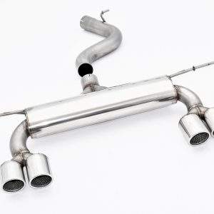 76mm Duplex Sportendschalldämpfer Audi A3 GY Sportback Quattro