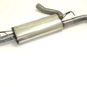 Duplex Sportendschalldämpfer Opel Mokka / Mokka X Frontantrieb und Allrad