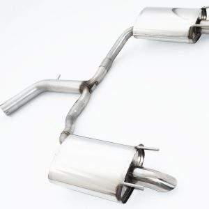 76mm Duplex-Endschalldämpfer Opel Insignia Sports Tourer Frontantrieb