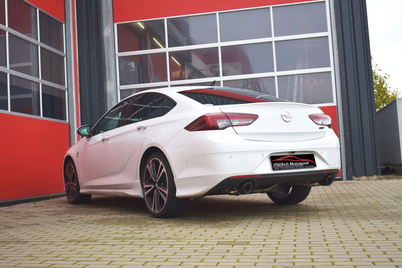 76mm Duplex-Endschalldämpfer Opel Insignia Grand Sport Frontantrieb – Bild 2