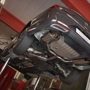 76mm Duplex-Endschalldämpfer Opel Insignia Grand Sport Frontantrieb