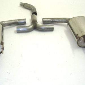 Duplex Sportendschalldämpfer Opel Insignia