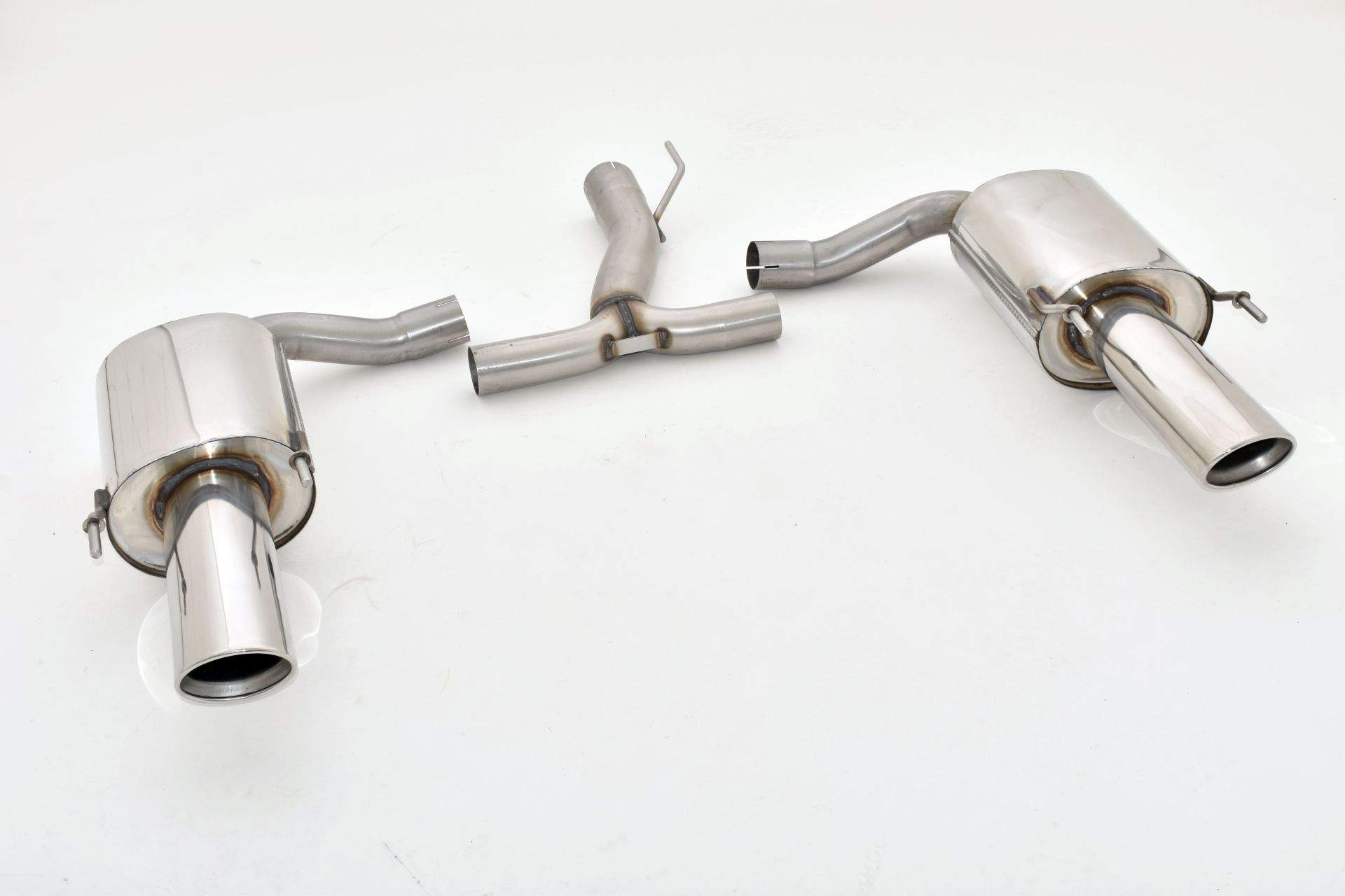 76mm Duplex-Endschalldämpfer Opel Insignia Stufenheck und Fließheck