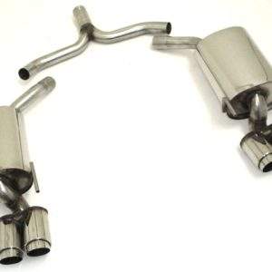 Duplex Sportendschalldämpfer Opel Vectra C