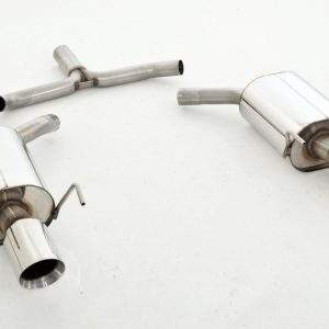 Duplex Sportendschalldämpfer Opel Vectra C