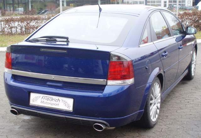 Duplex Sportendschalldämpfer Opel Vectra C – Bild 2