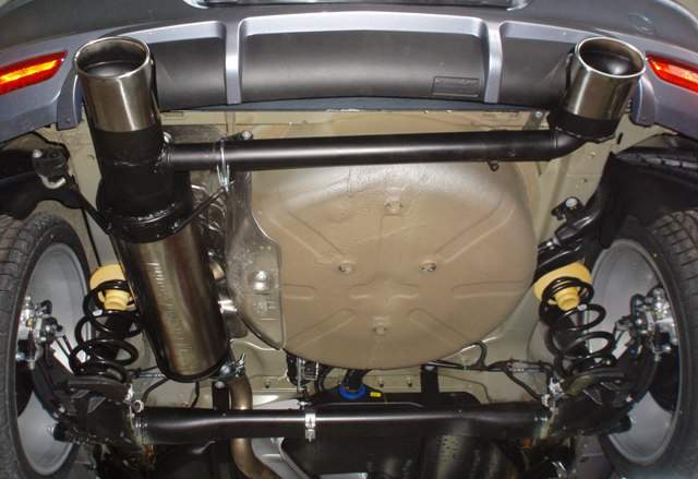 Duplex Sportendschalldämpfer Opel Astra H GTC – Bild 3