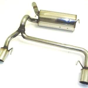 Duplex Sportendschalldämpfer Opel Astra J GTC