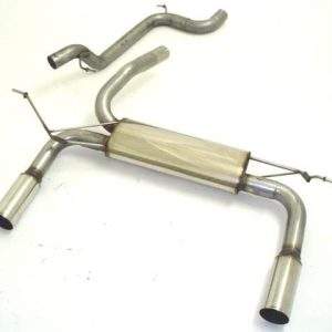 Duplex Sportendschalldämpfer Ford Focus II DA3/DB3