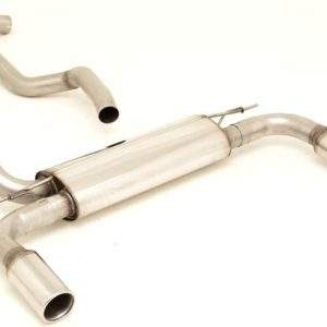 Duplex Sportendschalldämpfer Ford Focus III DYB