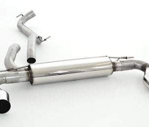 Duplex Sportendschalldämpfer Ford Focus III DYB