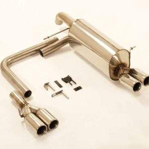 Duplex Sportendschalldämpfer Ford Fiesta JA8