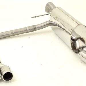 Duplex Sportendschalldämpfer Ford Fiesta JA8 Facelift