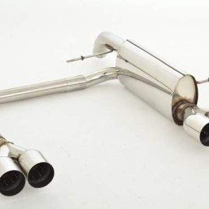 Duplex Sportendschalldämpfer Ford Fiesta JA8 Facelift