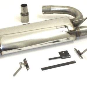 Duplex Sportendschalldämpfer Mini R50 One / Cooper