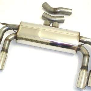 3 Zoll (76mm) Duplex-Sportendschalldämpfer BMW X6 M