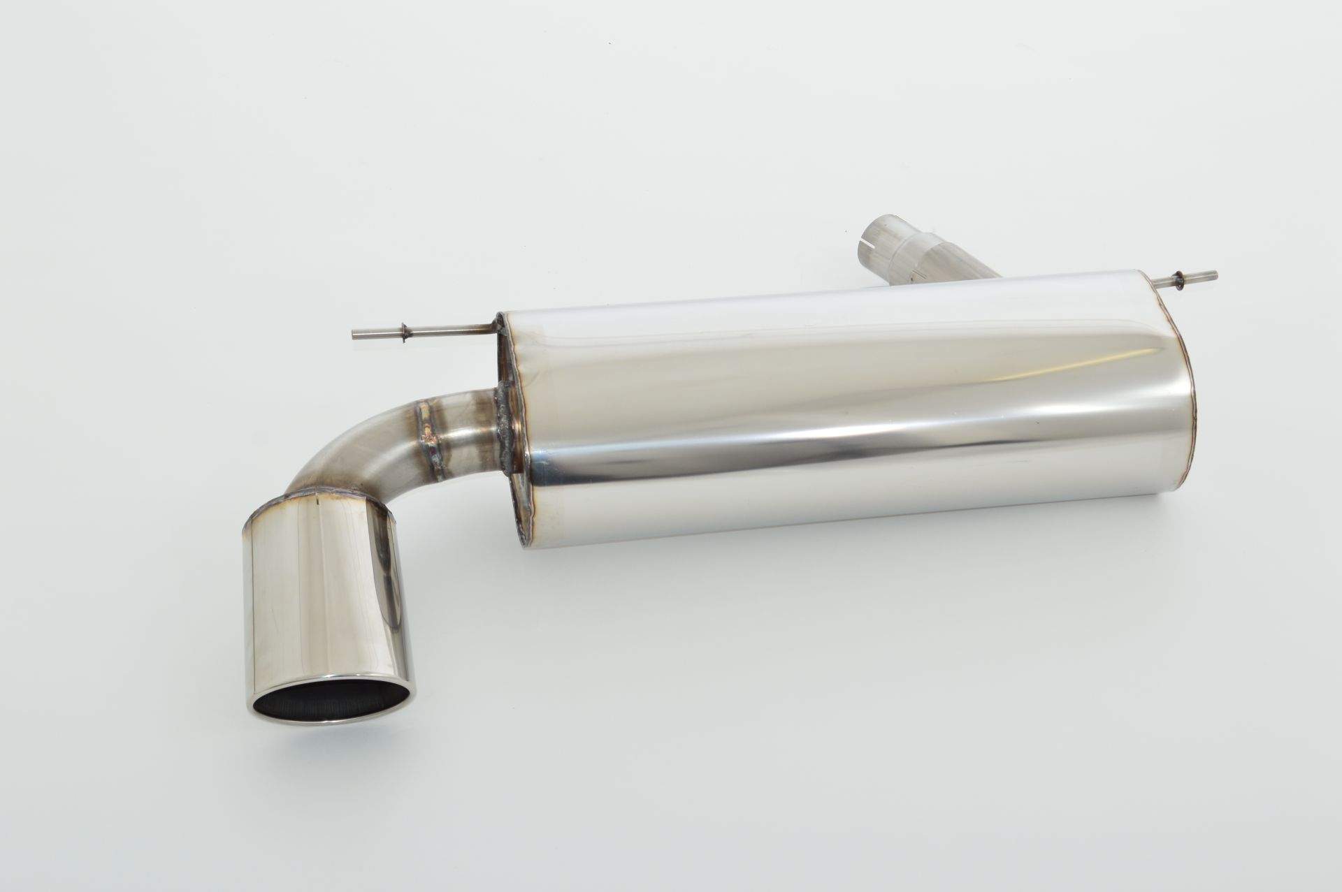 76mm Sportendschalldämpfer Edelstahl
