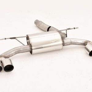 76mm Duplex-Sportendschalldämpfer Edelstahl