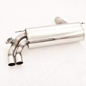 76mm Sportendschalldämpfer Edelstahl