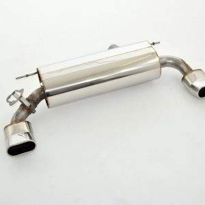 76mm Duplex-Sportendschalldämpfer Edelstahl