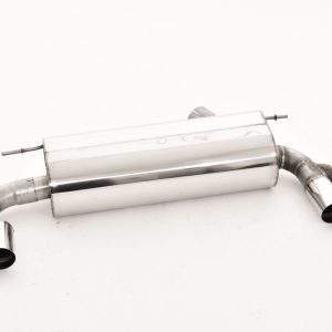 76mm Duplex-Sportendschalldämpfer Edelstahl