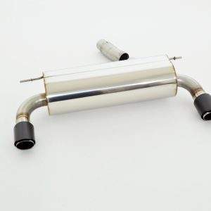 76mm Duplex-Sportendschalldämpfer Edelstahl