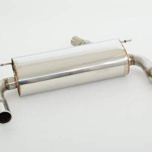 76mm Duplex-Sportendschalldämpfer Edelstahl