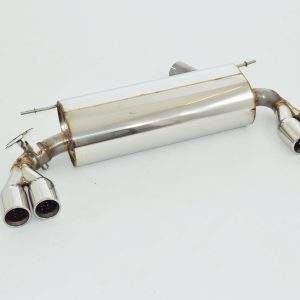 76mm Duplex-Sportendschalldämpfer Edelstahl