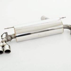 76mm Duplex-Sportendschalldämpfer Edelstahl