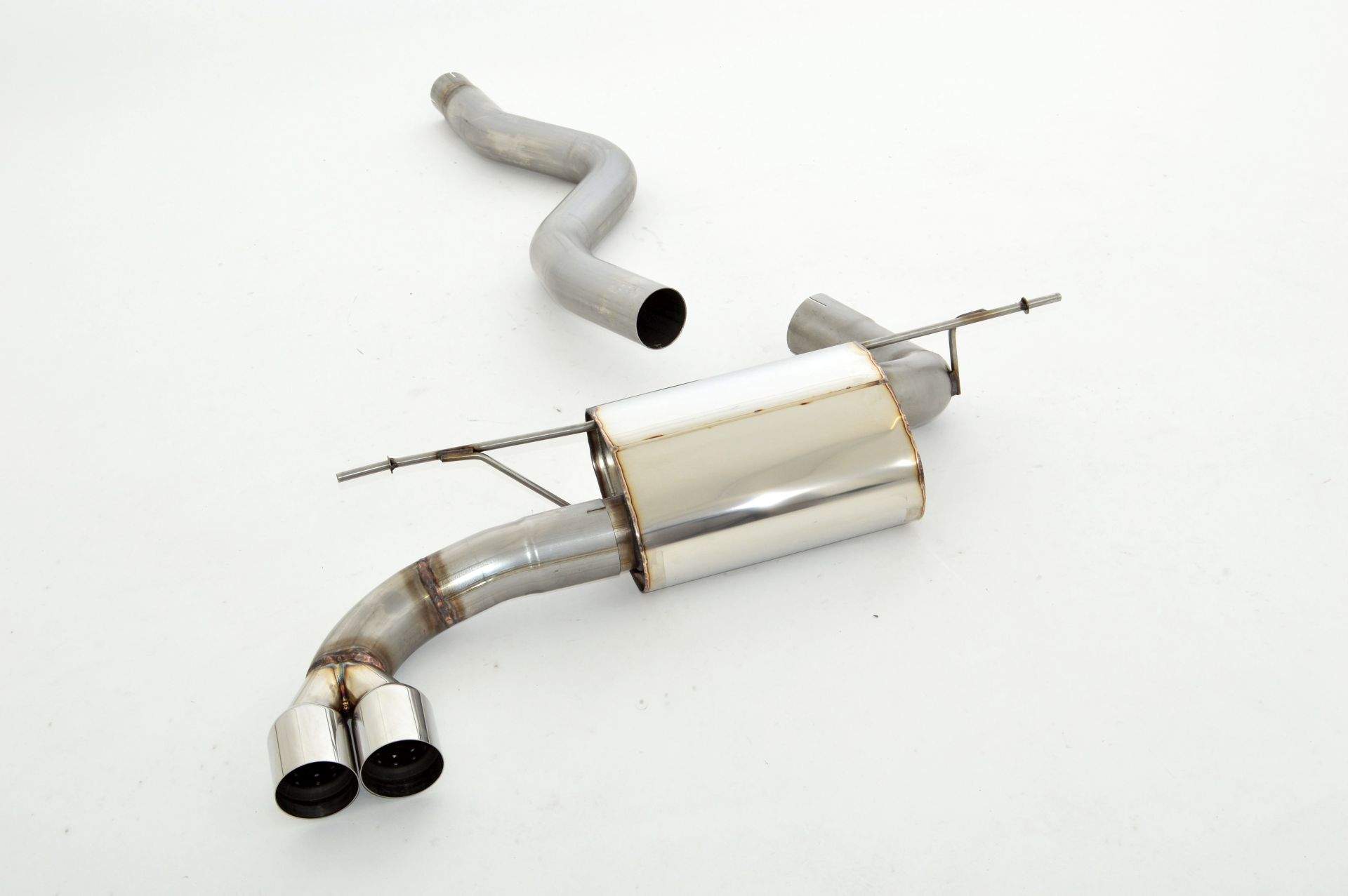 76mm Sportendschalldämpfer Edelstahl