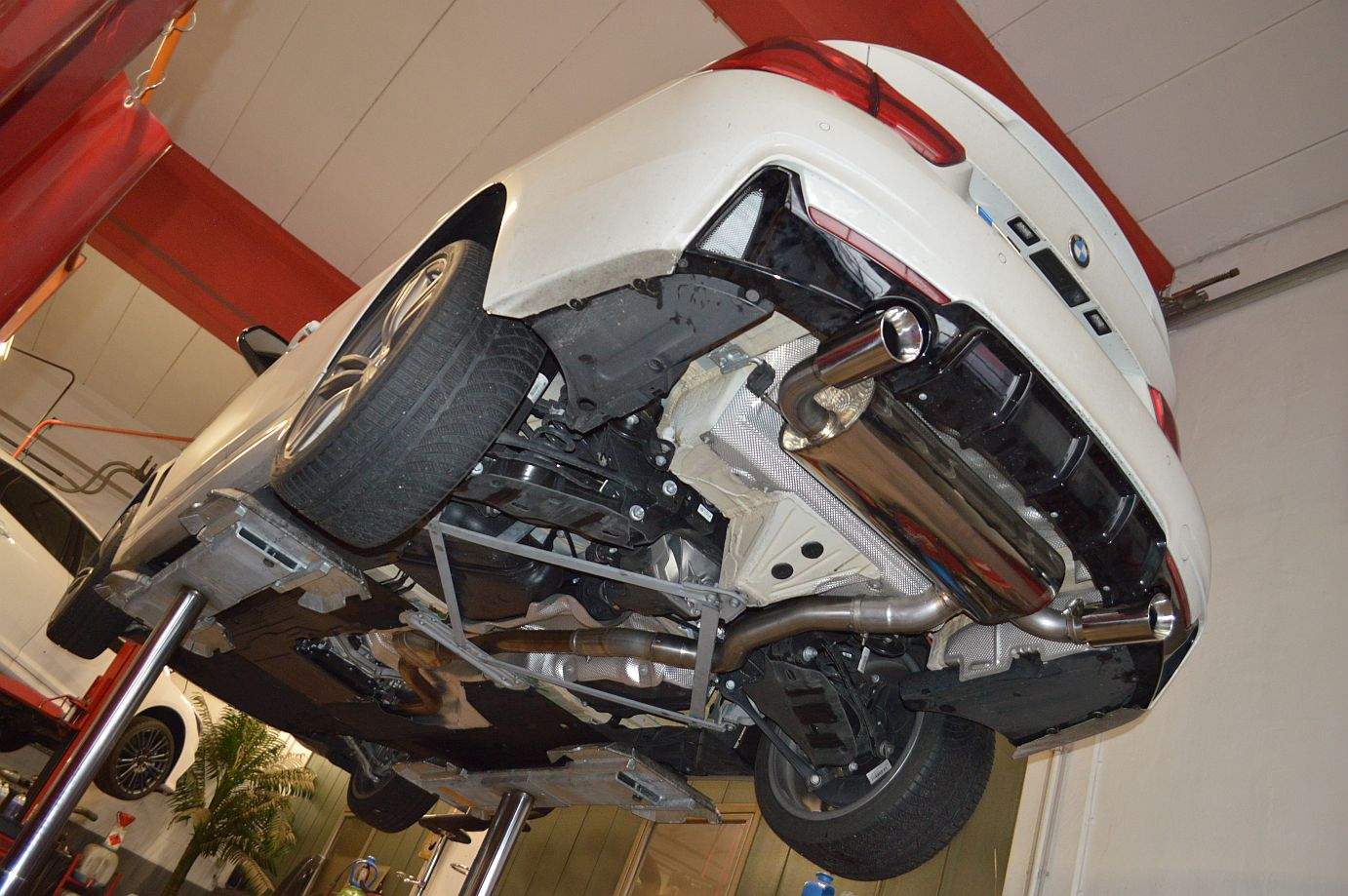 76mm Duplex-Sportendschalldämpfer Edelstahl – Bild 2