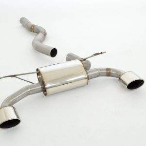 76mm Duplex-Sportendschalldämpfer Edelstahl