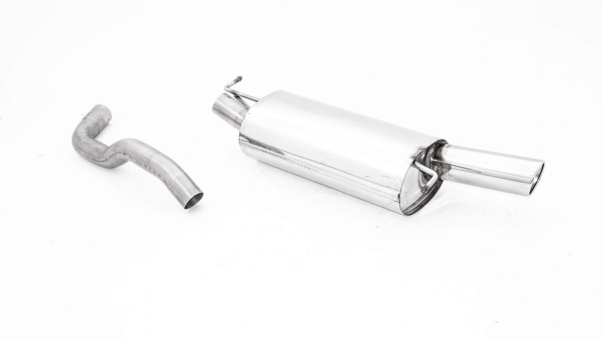 Sportendschalldämpfer Edelstahl