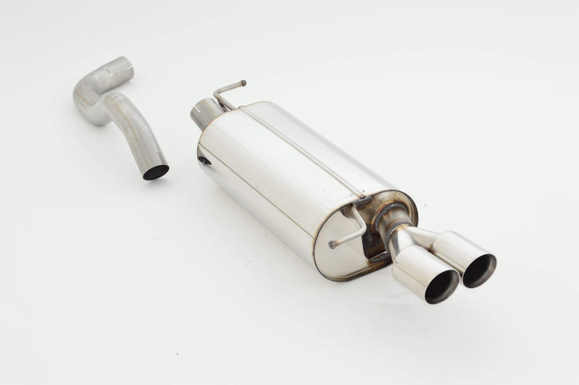 Sportendschalldämpfer Edelstahl