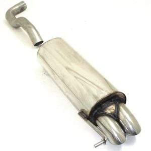 Sportendschalldämpfer Edelstahl