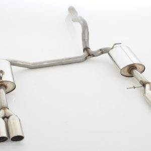 Duplex Sportendschalldämpfer VW T5 Bus